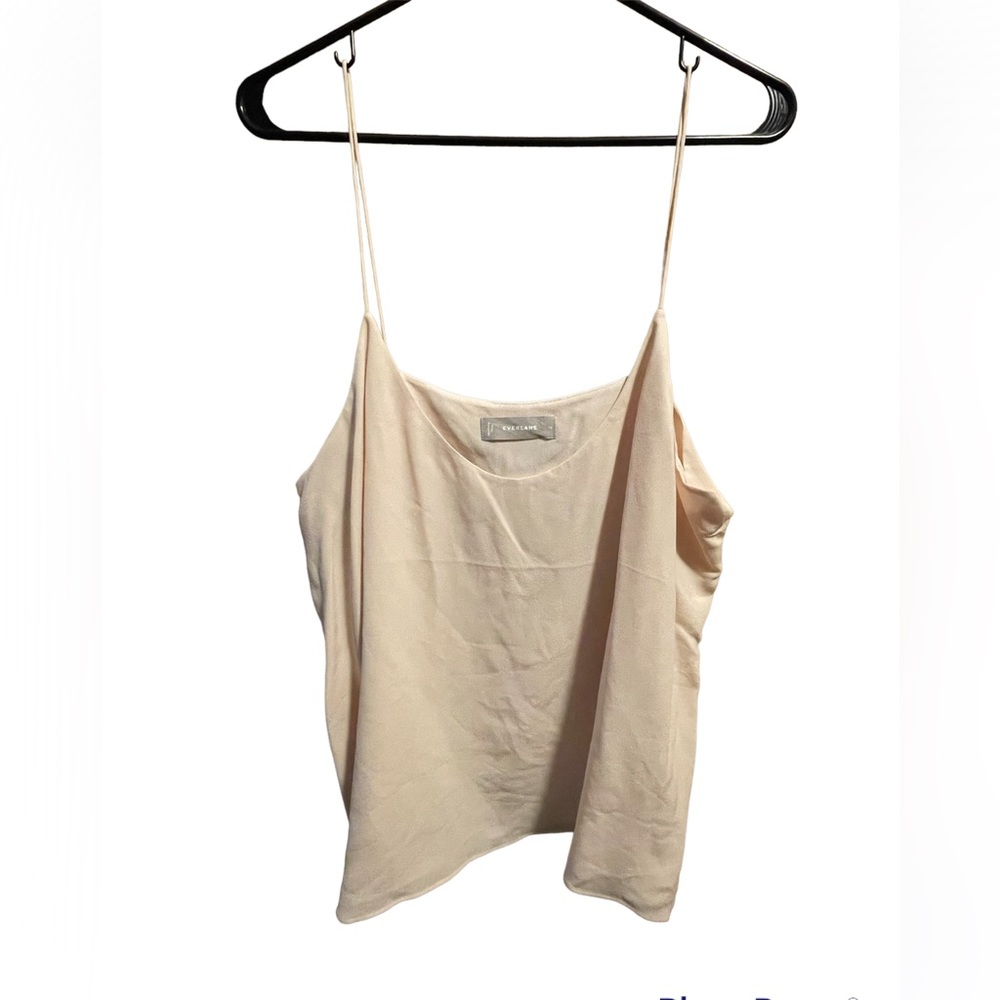 Everlane Silk Blush Pink Camisole Tank Top size 16